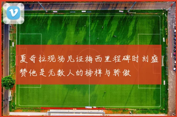 夏奇拉现场见证梅西里程碑时刻盛赞他是无数人的榜样与骄傲